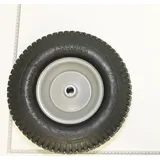 Original Scheppach Hinterrad komplett für Benzin Aufsitzrasenmäher | 13x5.00-6 | Ersatzteil Ersatzrad für MR224-61, MR196-61, IX-BRT-610 & RRM224-51 | Hinteres Rad Aufsitzmäher Rad hinten