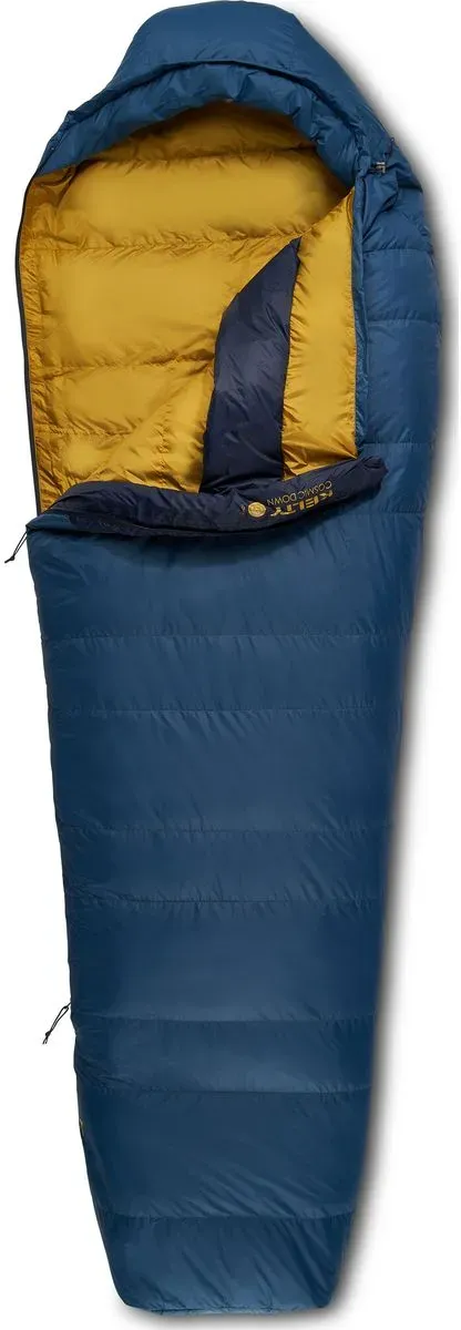 Kelty Cosmic 20 DEG 550 Down dark blue / pageant blue / olive oil Right Long