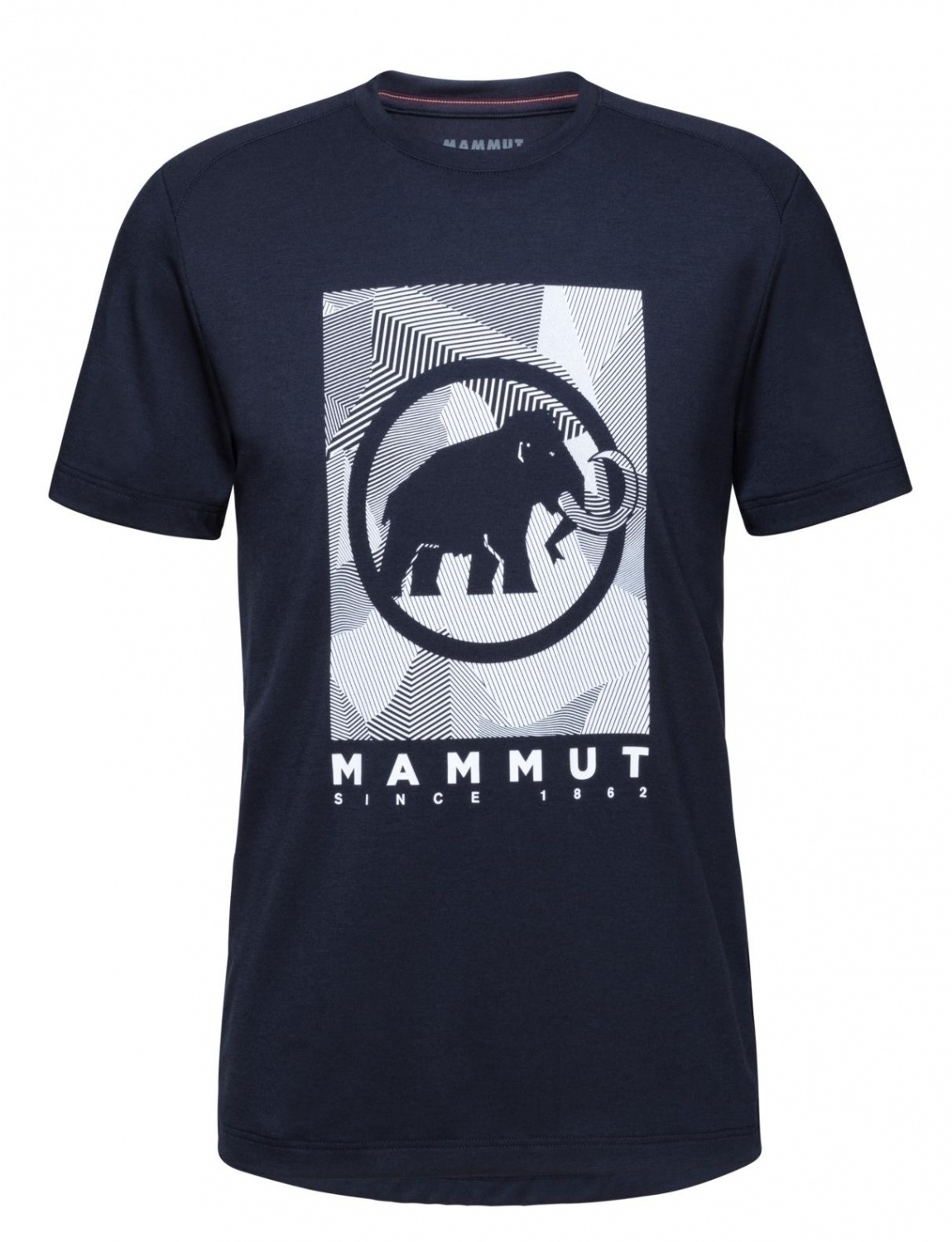 Mammut Herren Trovat T-Shirt, S - marine PRT2