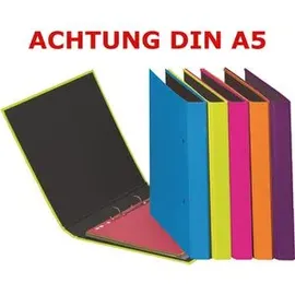 Pagna Ringbuch A5 2 Ringe farbig sortiert