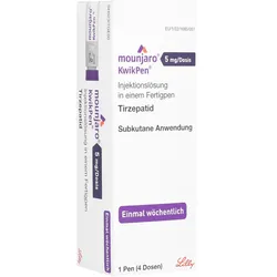 Mounjaro 5mg/dosis Kwikpen Injektionslösung 1 St