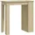 vidaXL Bartisch mit Regal Sonoma-Eiche 102x50x103,5 cm Holzwerkstoff