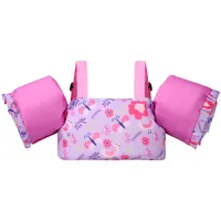 Gogokids Kinder Schwimmflügel - Komfortable Schwimmhilfe mit Armbänder für Kinder von 2-6 Jahren,30-50lbs/14-23kg, Schwimmtraining Jacke mit Sicherheitsschnalle & Armärmeln