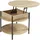 [en.casa] Kandas Beige Eiche 70 x 49 cm