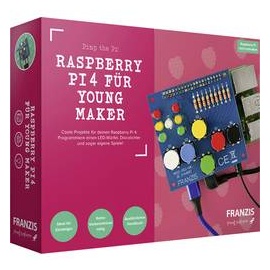 Franzis Verlag 67126 Programmieren, Raspberry Pi Programmierplatine ab 14 Jahre
