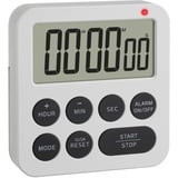 TFA Digitaler Timer mit Stoppuhr und Wecker,