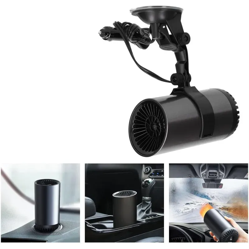 Auto-Heizung mit Lüfter (Becher-Typ), 4-Jahreszeiten, 12V 150W – Heiz-/Lüftermodus, Enteisungsfunktion