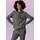Aniston CASUAL Sweatshirt Hahnentrittmuster Schwarz/Weiß 36