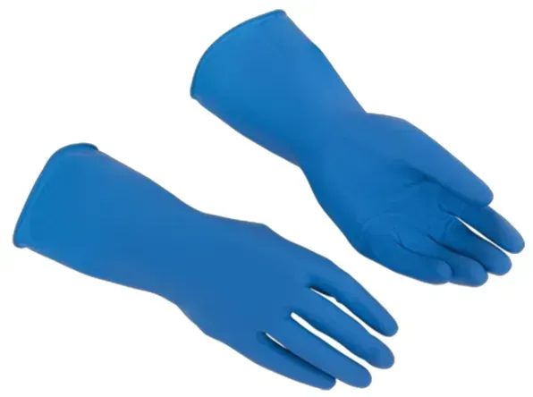 Vileda Multipurpose - Der Feine - blau Handschuhe Größe S Latex-Arbeitshandschuhe 1 Paar Der Feine Gr. 6 - 6,5