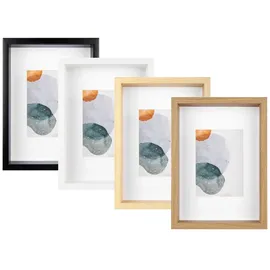 walther design Shape 3D modern weiß 21x30 cm 1er Set