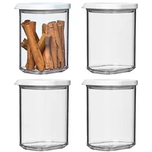 Mepal Modula Mini Küchendose weiß 4 x 0,375 l