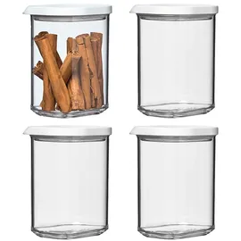 Mepal Modula Mini Küchendose weiß 4 x 0,375 l