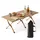 Relaxdays Campingtisch Klappbar Holzoptik Braun
