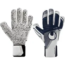 Uhlsport Supergrip+ HN Torwarthandschuhe weiß/marine 8