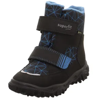 superfit HUSKY warm gefütterte Gore-Tex Schneestiefel, SCHWARZ/BLAU 0010, 41 EU