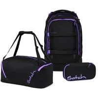 Satch Pack 3-tlg. Purple Phantom