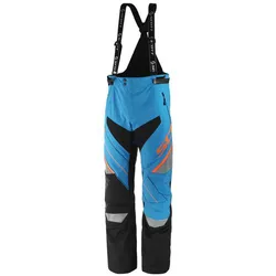 SCOTT Shell Pro Herren Moto-Cross Latz-Hose Motorsport-Kleidung wasserdichte Softshell-Hose 245001 5726 Blau/Orange - M