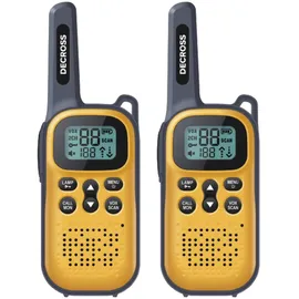 decross DC43 Gelb 2er-Set DC4311100002000 PMR-Handfunkgerät