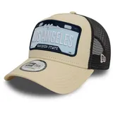 New Era A-Frame Mesh Trucker Cap LOS Angeles Plate - Einheitsgröße