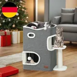 YITAHOME Katzenhaus Indoor, Katzenbett Für Indoor-Katzen, Katzentonne, Katzenhöh