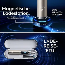Oral-B iO Series 10 lunar gold + Reiseetui