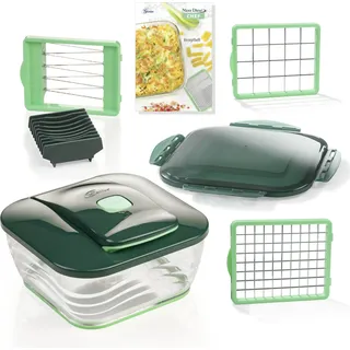 Genius Nicer Dicer Chef 9-tlg. grün