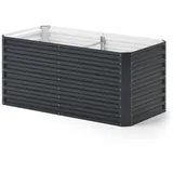 Oskar OK-Living Hochbeet Anthrazit 180 x 90 cm