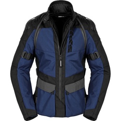 Spidi RW H2Out Damen Motorrad Textiljacke, schwarz-blau, Größe 2XL