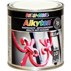 Dupli-Color Rostschutzlack 4in1 Alkyton 750 ml, verschiedene Farben, Verwitterungsschutz, Effektlack