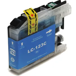 D&C Kompatibel Brother LC-123 XL Set 4 Druckerpatronen von D&C