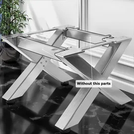 GGM Möbel PJ | Bistro Loungetisch | 70x70xH41cm | Eiche/ Edelstahl