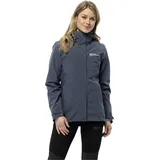 Jack Wolfskin Luntal 3in1 Jacke - Graphite / Cool Grey - XL