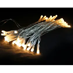 LEX 50er LED Lichterkette für den Innenbereich, transparent, 7,5 m