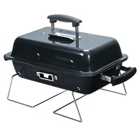 Relaxdays Tischgrill schwarz