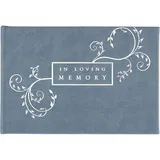 ECW Press Guest Book in Loving Memory Blue