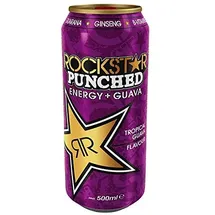Rockstar Punched Energy Guava 500 ml
