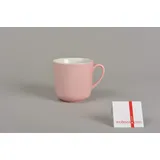 Dibbern solid color Becher mit Henkel zartrosa
