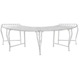 vidaXL Baumbank 160 x 80 x 44 cm Antik Weiß