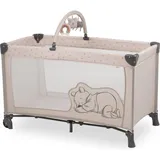 hauck Reisebett Dream`n Play Go Pooh Rainbow Beige