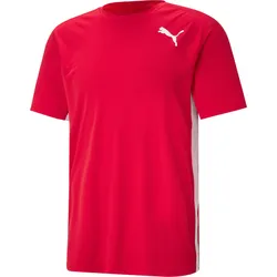 Puma Cross The Line Tee 2.0 puma red-puma white (05) L