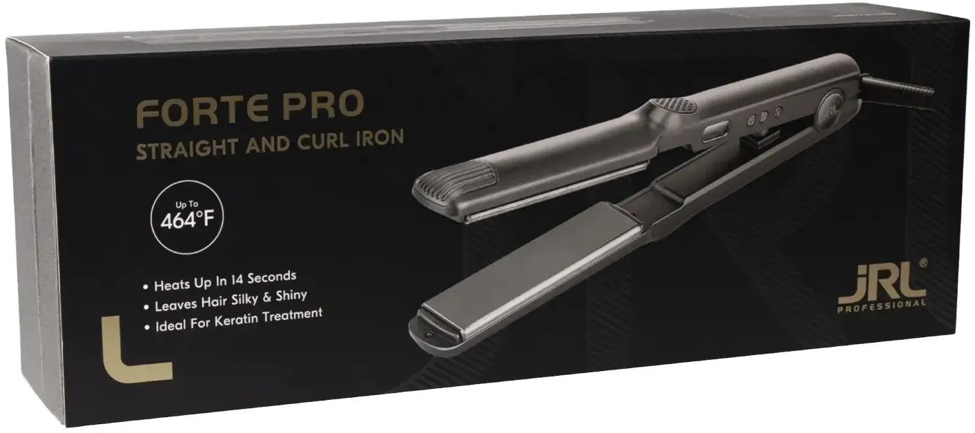 JRL Professional Straight & Curl Iron – Glätten & Locken mit Präzision