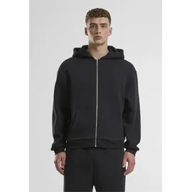 URBAN CLASSICS Fluffy Zip Hoody Kapuzenjacke schwarz, S