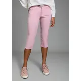 LAURA SCOTT Caprihose Webhose rosa 46