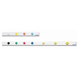Magnetoplan Magnetwand-Leiste 500 x 50 mm Weiß