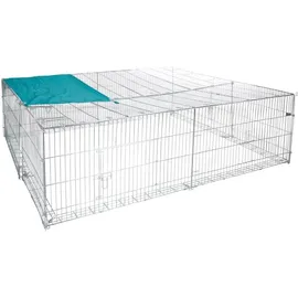 Kerbl Freilaufgehege 230 x 76 x 70 cm braun