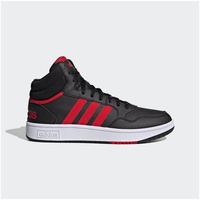 Adidas Hoops 3.0 Mid Core Black / Better Scarlet / Cloud White 47 1/3