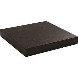 Impuls Küchen Arbeitsplatte 4 cm stark, in vielen Breiten, passend zu allen Serien, von vier Seiten ummantelt braun 30 cm x 4 cm x 60 cm