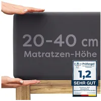 Wolkenfeld Spannbettlaken Jersey 90 x 200 - 100 x