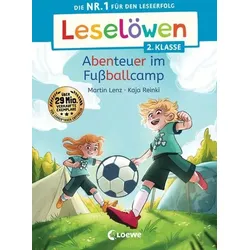 LOEWE VERLAG 978-3-7432-1414-9 Leselöwen 2. Klasse - Abenteuer im Fußballcamp