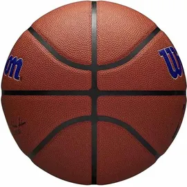 Wilson NBA Team Alliance Basketball, Mit Einer Pure Feel Oberfläche und Dual Depth Technologie, Verbesserte Luftstabilität, Farbe: Braun, 7